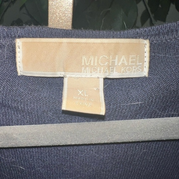 Micheal Micheal Kors handkerchief drape open cardigan size XL - Picture 4 of 5